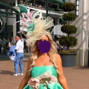 Derby hat- by Aimee Fuller Millinery